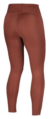 Collant lunghi Salomon SHKout Core marroni da donna