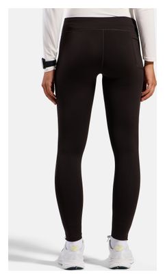 Collant Running Odlo Essential Warm Espresso Femme
