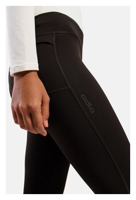 Collant Running Odlo Essential Warm Espresso Femme