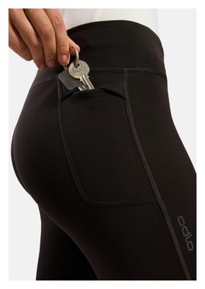 Collant Running Odlo Essential Warm Espresso Femme