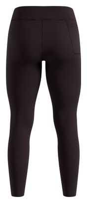 Collant Running Odlo Essential Warm Espresso Femme