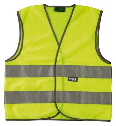 Gilet de Sécurité Enfant Wowow Jaune Fluo