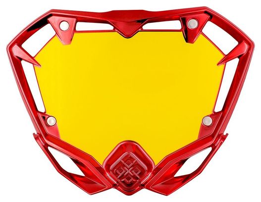 Plaque Pride Racing MINI Rouge Chrome