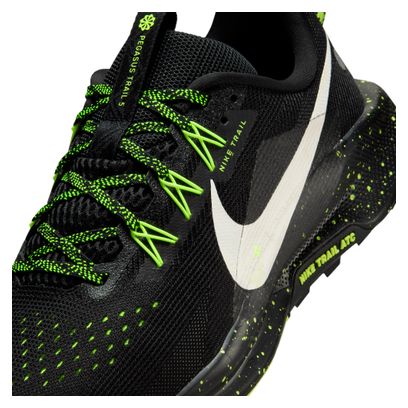 Nike Pegasus Trail 5 Trail-Laufschuhe Schwarz/Grün Herren
