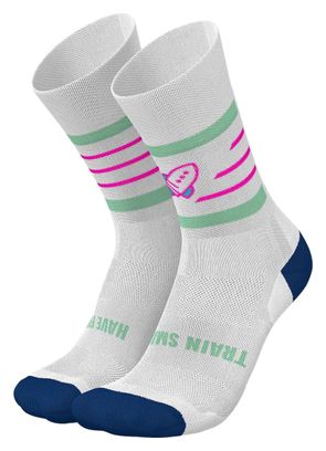 Chaussettes Incylence Ultralight Kickass V2 Blanc/Rose