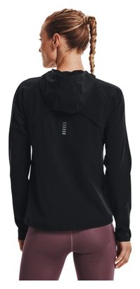 Chaqueta impermeable Under Armour OutRun the Storm negro mujer