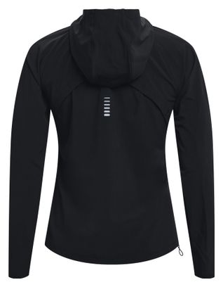 Chaqueta impermeable Under Armour OutRun the Storm negro mujer
