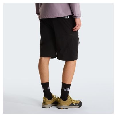 Pantalones cortos The North Face Exploration negros para hombre