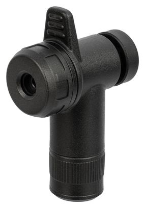 Kit Topeak TurboFlow Valve Combo con RapidHead Nero