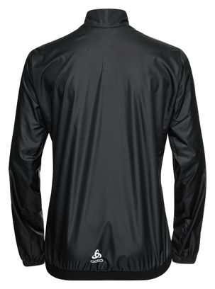 Chaqueta cortavientos de mujer Odlo Essential Windproof negra