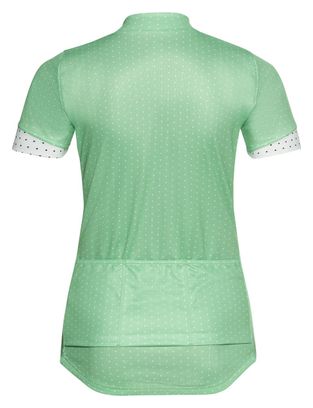 Odlo Essential Print Women&#39;s Short Sleeve Jersey Green