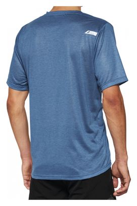 100% Airmatic Mesh Slate Blue Short Sleeve Jersey