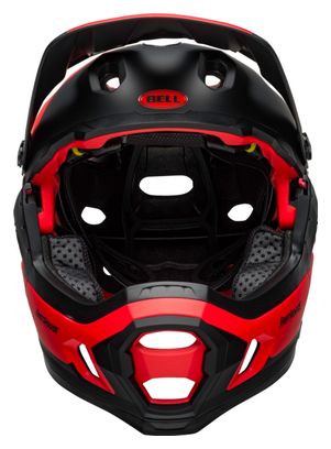 Bell Super DH Mips FastHouse Casco con mento rimovibile Rosso Nero