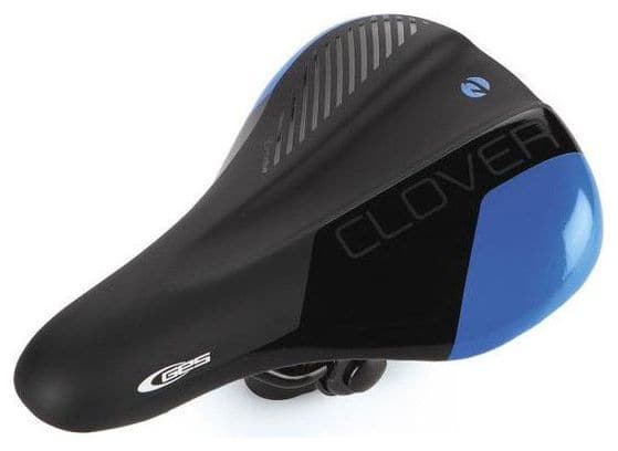 SELLE ENFANT TREFLE Noir / Bleu 212mm / 144mm.