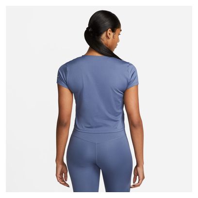 Camiseta Nike Dri-Fit Seasonal Azul Mujer