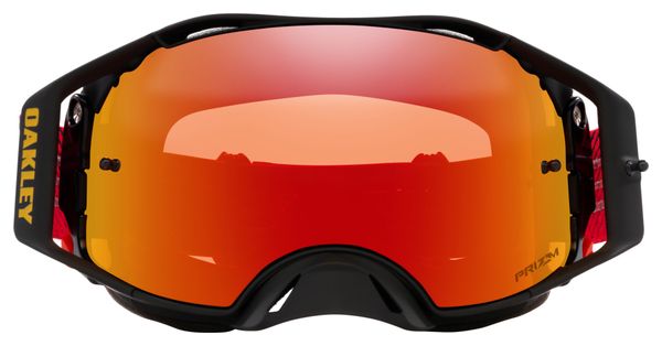 Oakley Airbrake MX Moto Red Flow / Prizm Mx Torch Iridium / Ref: OO7046-E6