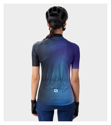 Maillot de manga corta para mujer Alé Circus Azul