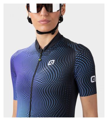 Maillot de manga corta para mujer Alé Circus Azul
