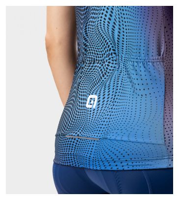 Maillot de manga corta para mujer Alé Circus Azul