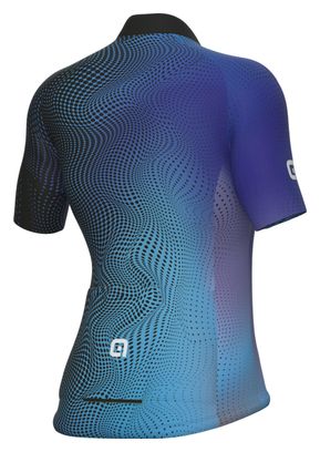 Maillot de manga corta para mujer Alé Circus Azul