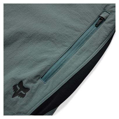 Pantaloncini con fodera in pelle Fox Ranger verde da donna