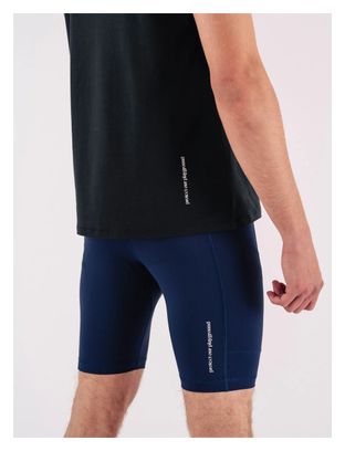 Circle Hit The Road Running Compression Short Navy Blue
