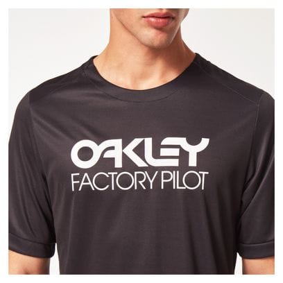 Oakley Factory Pilot Mtb Kurzarmtrikot Schwarz