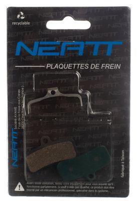 Paire de Plaquettes Neatt pour Shimano Saint 810 / Saint 820 / Zee 640