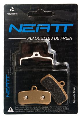 Pastillas de freno Neatt Shimano Saint 810 / Saint 820 / Zee 640