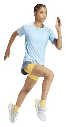 adidas Performance Own The Run Women's Short Sleeve Jersey Blue