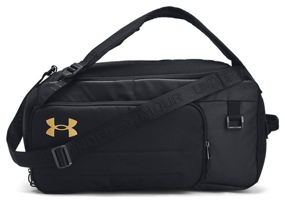 Under Armour Contain Duo Small Sports Bag Black Gold