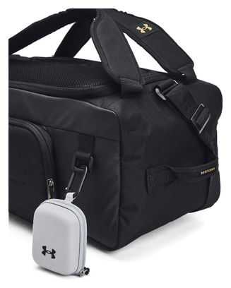 Bolsa de deporte pequeña Under Armour Contain Duo Negro Oro