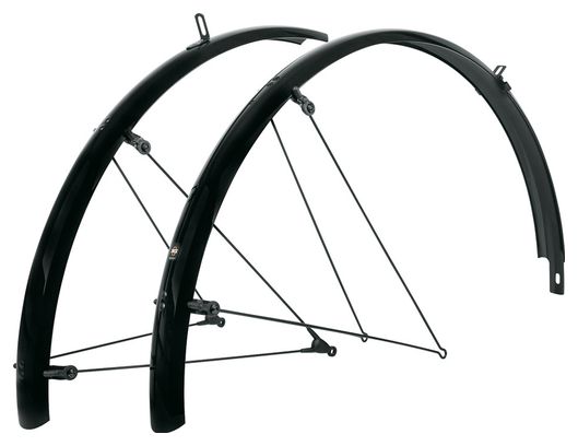 Par de guardabarros SKS Bluemels 28'' Basic 45 Negro