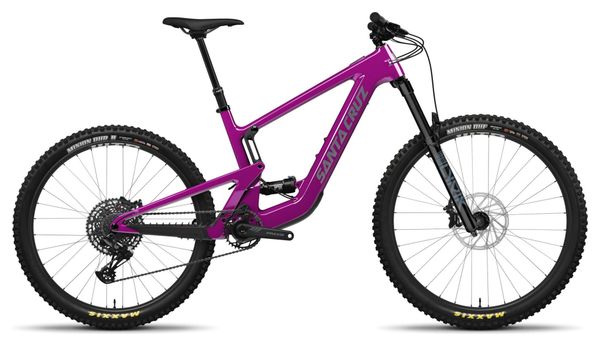 Santa Cruz Heckler SL 1 R Carbon C Full Suspension Electric MTB Sram NX Eagle 12S 430Wh MX 29 27.5 Purple 2024