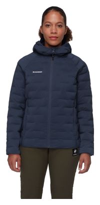 Chaqueta acolchada Mammut Sender IN con capucha, azul, para mujer
