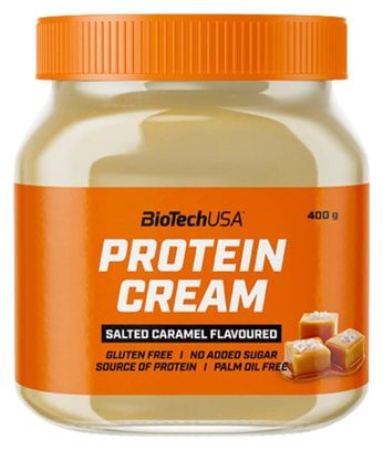 Protein Cream (400g) - Biotech Usa - Chocolat Blanc -  Pâtes à Tartiner Protéinées