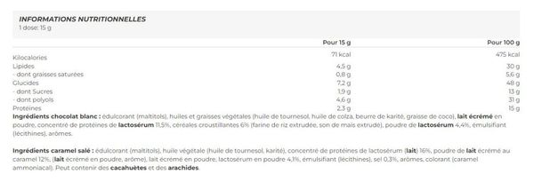 Protein Cream (400g) - Biotech Usa - Chocolat Blanc -  Pâtes à Tartiner Protéinées
