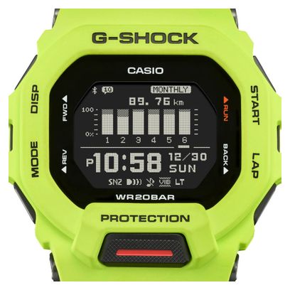 Reloj Casio G-SHOCK G-Squad GBD 200 Amarillo