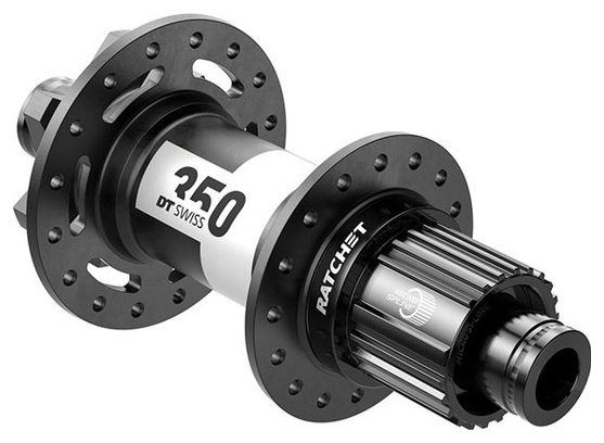 DT Swiss 350 Straight Pull 28 Hole Rear Hub | Boost 12x148mm | 6 holes