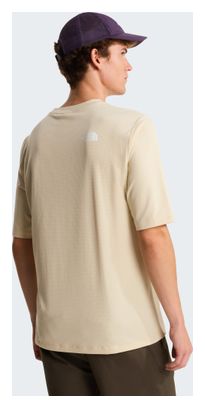 Maglietta tecnica The North Face Shadow Beige da uomo