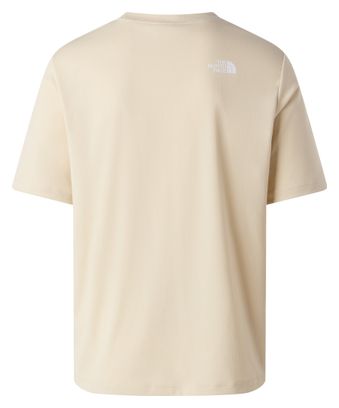Maglietta tecnica The North Face Shadow Beige da uomo