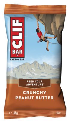 CLIF BAR barretta energetica CRUNCHY Peanut butter