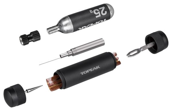 Topeak Tubipod Max CO2 Cartridge Holder Black