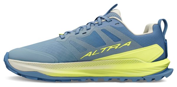 Altra Lone Peak 9+ Trail Running Shoes, Blue/Yellow, Women's