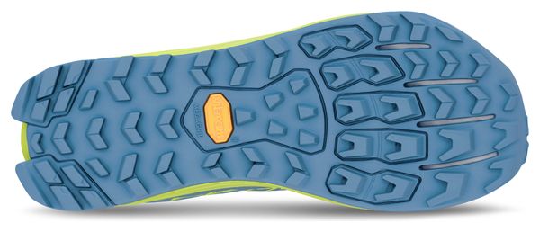 Altra Lone Peak 9+ Trail Running Shoes, Blue/Yellow, Women's