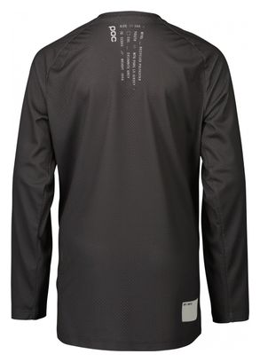 POC Essential MTB Long Sleeve Jersey for Kids Dark Grey