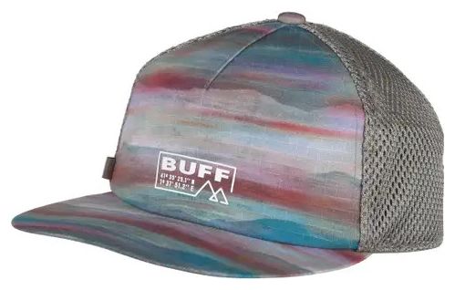 Unisex Buff Pack Trucker Cap Grey/Blue/Red