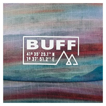 Unisex Buff Pack Trucker Cap Grey/Blue/Red