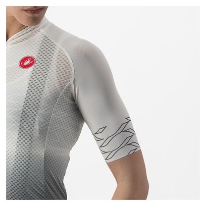 Maillot Manches Courtes Femme Castelli Climber's 2.0 Blanc Ivoire