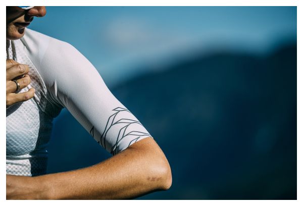 Maillot Manches Courtes Femme Castelli Climber's 2.0 Blanc Ivoire